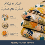 Tropical Palms Abstract Duvet Cover Set – Multi