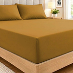 Ultra-Soft Premium Microfibre Fitted Sheet - Extra Deep Plain Bed Sheets