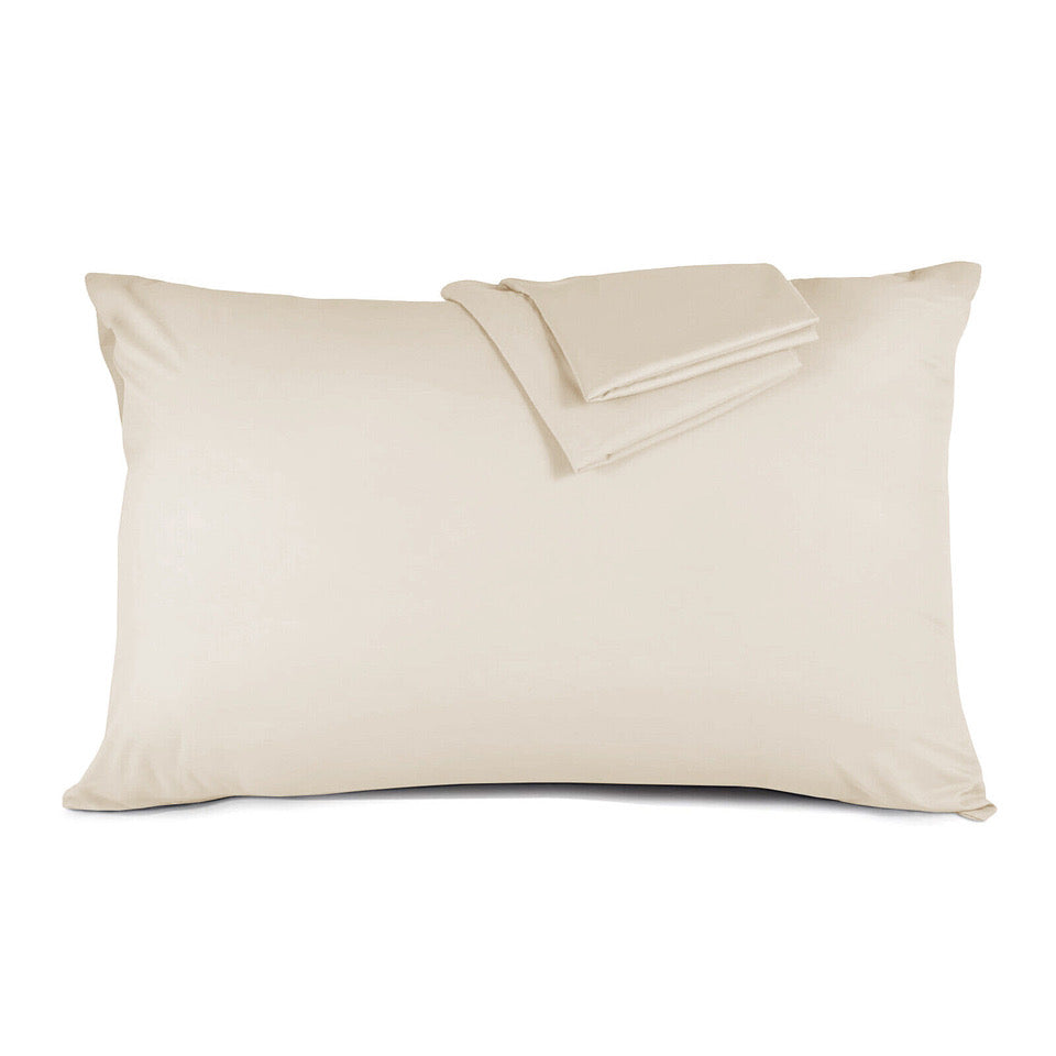 Ultra-Soft Premium Microfibre Pillowcases - Pair of Plain Housewife Pillow Covers