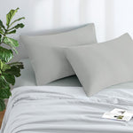 Ultra-Soft Premium Microfibre Pillowcases - Pair of Plain Housewife Pillow Covers