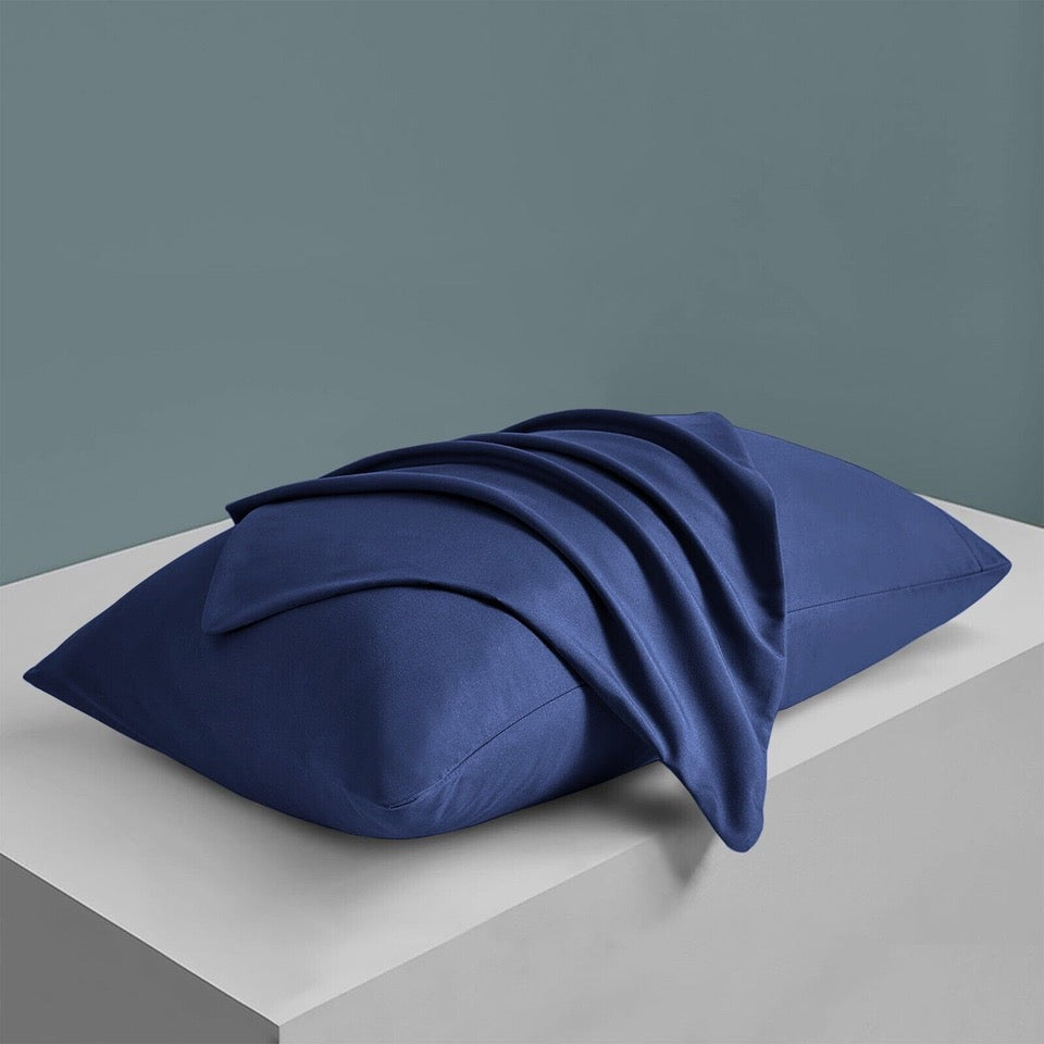 Ultra-Soft Premium Microfibre Pillowcases - Pair of Plain Housewife Pillow Covers