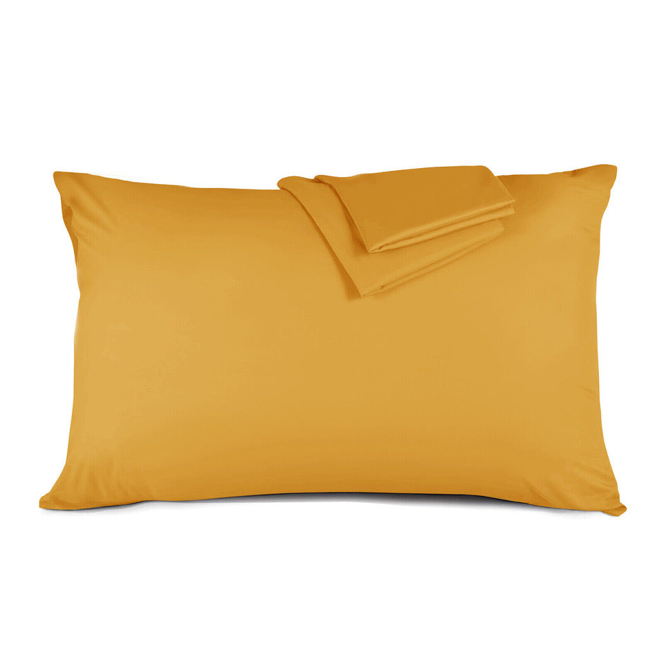 Ultra-Soft Premium Microfibre Pillowcases - Pair of Plain Housewife Pillow Covers