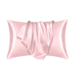 Luxury Satin Pillowcase Pair - Silky Soft Covers for Hair and Skin Protection