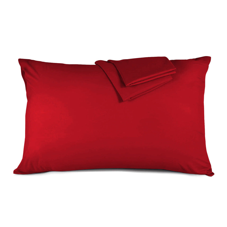 Ultra-Soft Premium Microfibre Pillowcases - Pair of Plain Housewife Pillow Covers