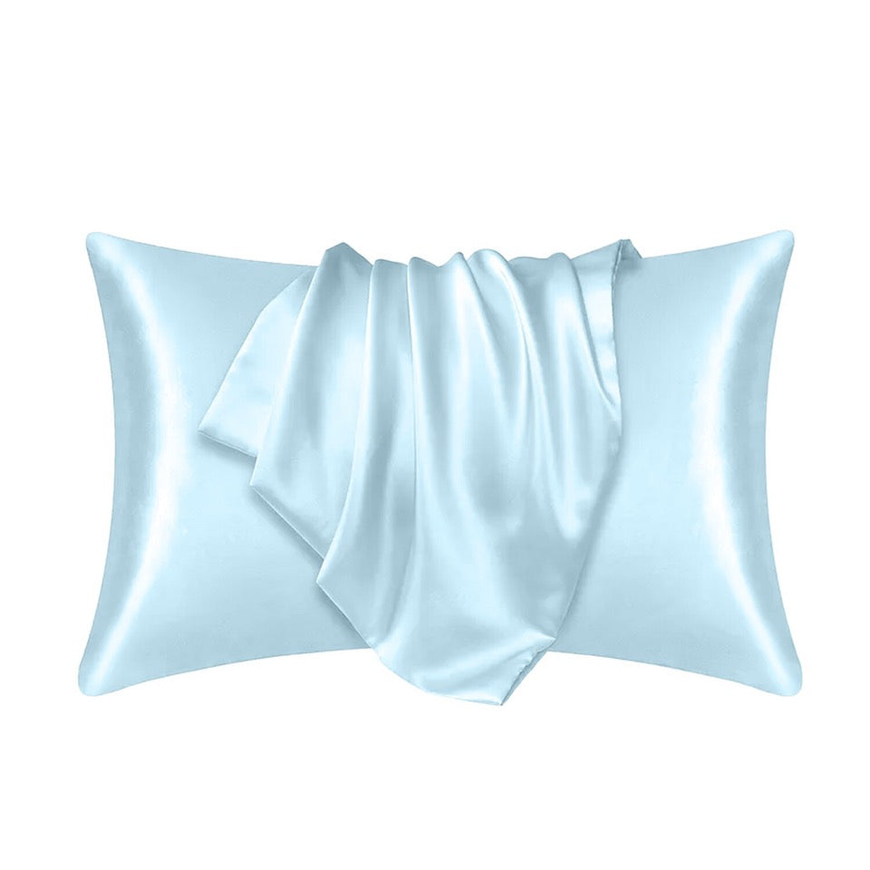 Luxury Satin Pillowcase Pair - Silky Soft Covers for Hair and Skin Protection