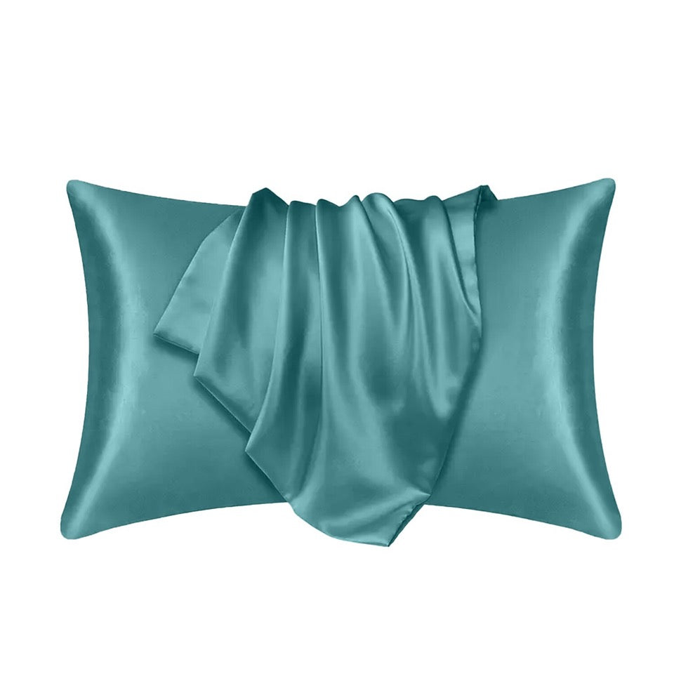 Luxury Satin Pillowcase Pair - Silky Soft Covers for Hair and Skin Protection