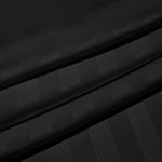 Luxury Satin Stripe Fitted Sheet - Hotel Quality Extra Deep Bed Sheets