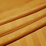 Luxury Satin Stripe Fitted Sheet - Hotel Quality Extra Deep Bed Sheets