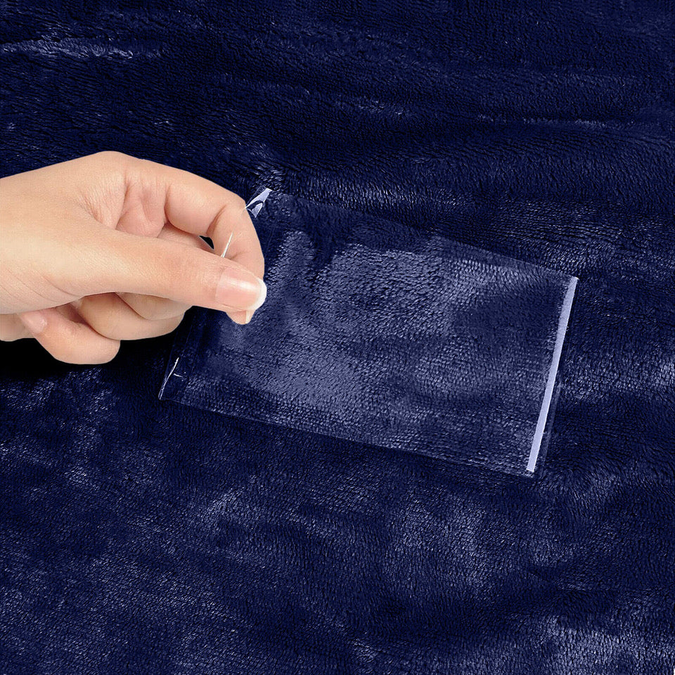 Luxury Fleece Sherpa Throw Blanket - Reversible Ultra Soft Warm Blanket