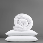 Luxurious Anti-Allergy Duvet & Pillow Set - 13.5 Tog Warm Winter Duvet