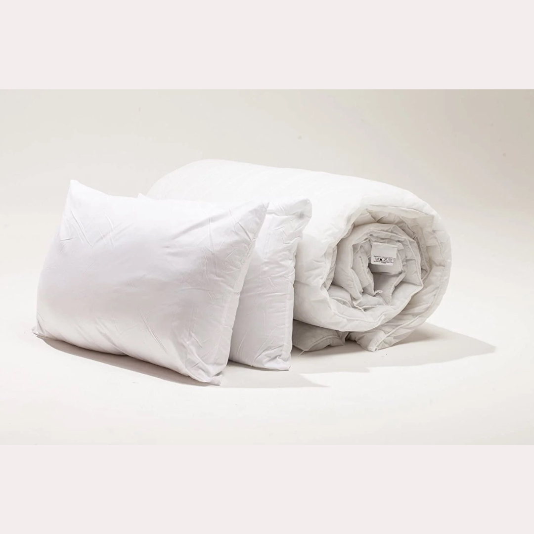 Luxurious Anti-Allergy Duvet & Pillow Set - 13.5 Tog Warm Winter Duvet