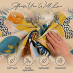 Tropical Palms Abstract Duvet Cover Set – Multi