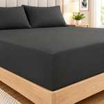 Ultra-Soft Premium Microfibre Fitted Sheet - Extra Deep Plain Bed Sheets