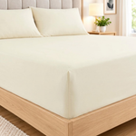 Ultra-Soft Premium Microfibre Fitted Sheet - Extra Deep Plain Bed Sheets