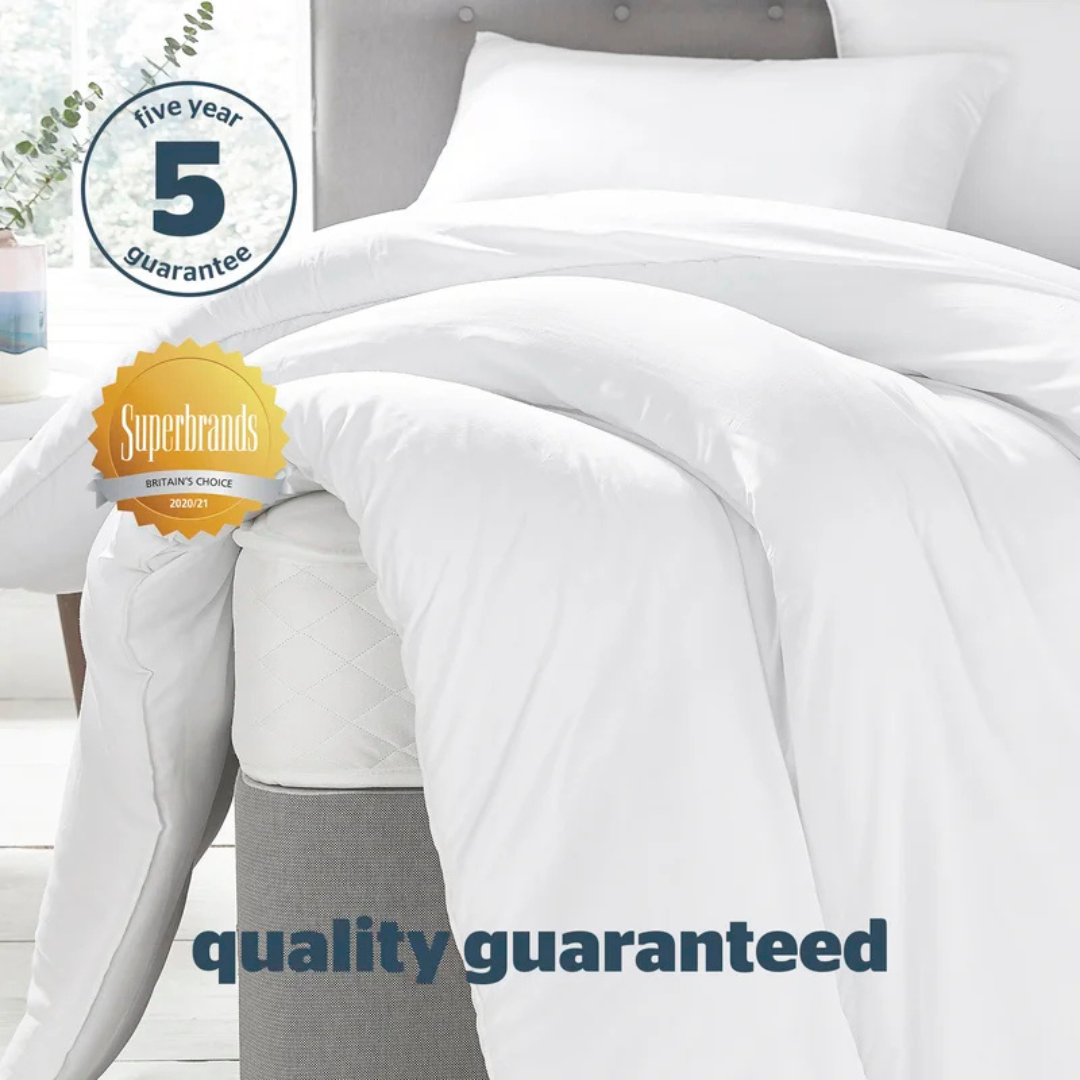 Luxurious Anti-Allergy Duvet & Pillow Set - 13.5 Tog Warm Winter Duvet