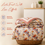 Belle Fleur Vintage Floral Duvet Cover Set | Luxury Bedding