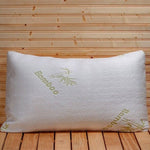 Premium Orthopedic Shredded Memory Foam Bamboo Pillow – Breathable & Cooling Bed Pillow