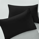 Ultra-Soft Premium Microfibre Pillowcases - Pair of Plain Housewife Pillow Covers