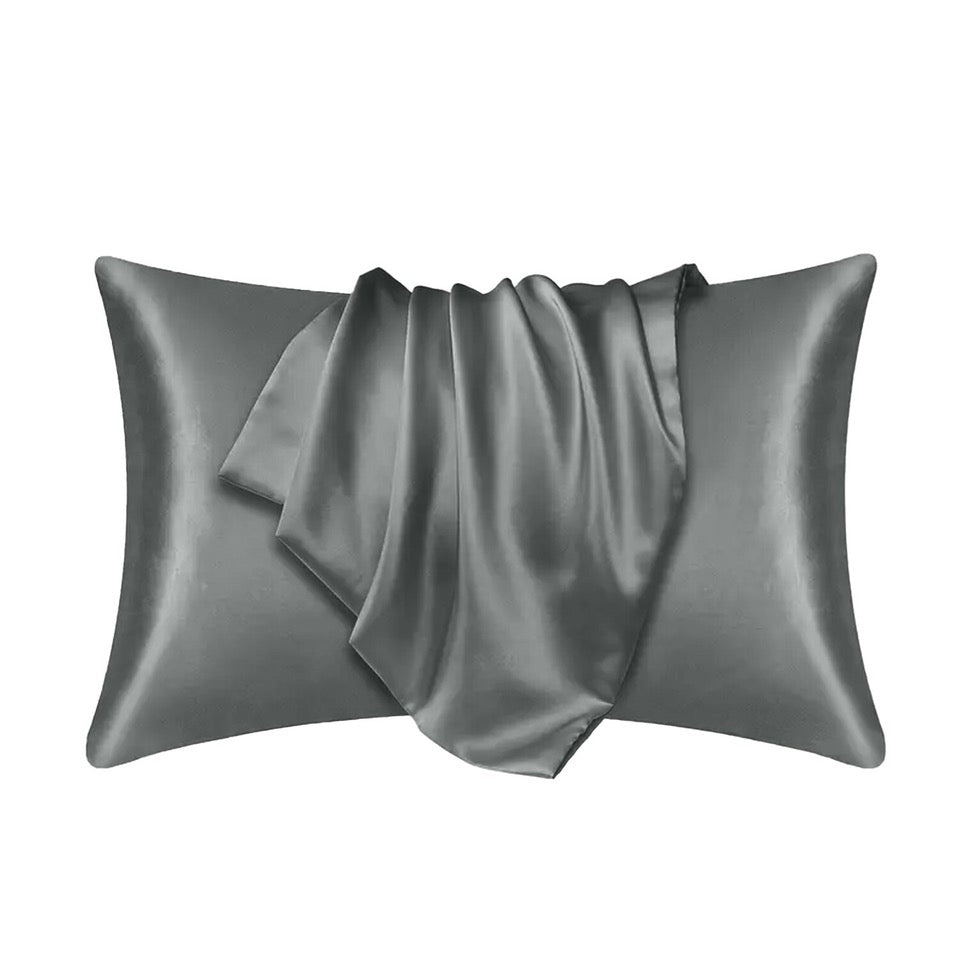 Luxury Satin Pillowcase Pair - Silky Soft Covers for Hair and Skin Protection