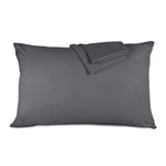 Ultra-Soft Premium Microfibre Pillowcases - Pair of Plain Housewife Pillow Covers