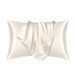 Luxury Satin Pillowcase Pair - Silky Soft Covers for Hair and Skin Protection