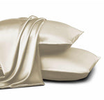 Luxury Satin Pillowcase Pair - Silky Soft Covers for Hair and Skin Protection