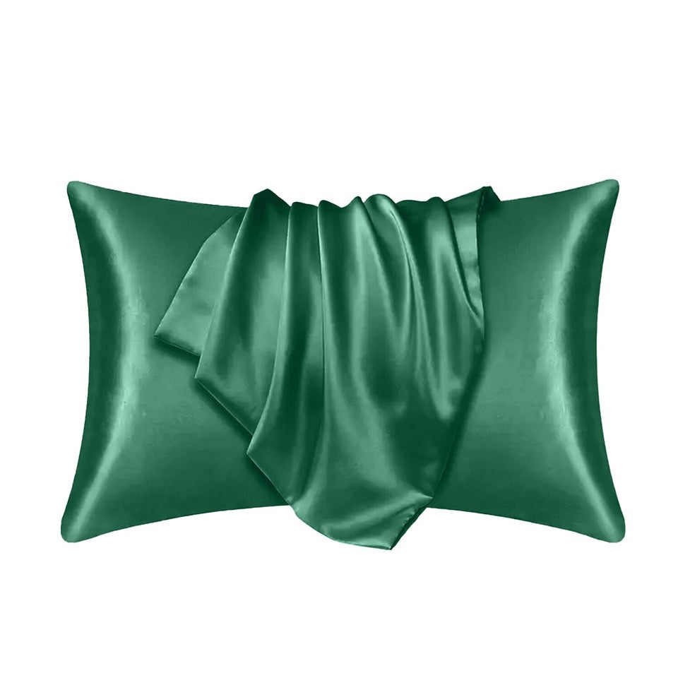 Luxury Satin Pillowcase Pair - Silky Soft Covers for Hair and Skin Protection