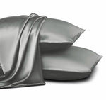 Luxury Satin Pillowcase Pair - Silky Soft Covers for Hair and Skin Protection
