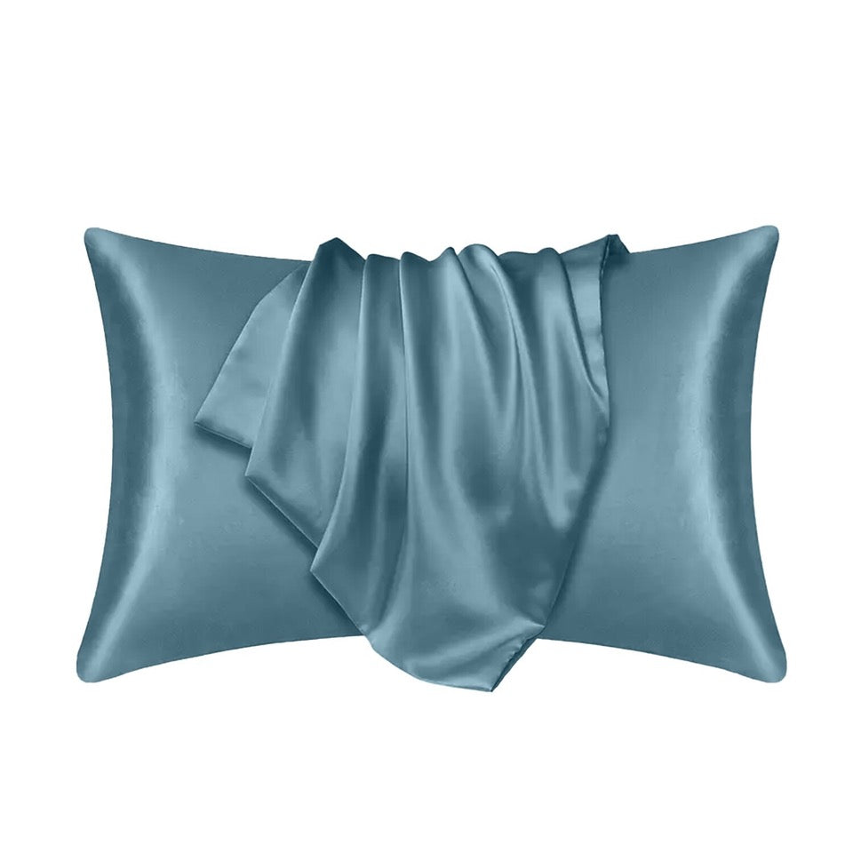 Luxury Satin Pillowcase Pair - Silky Soft Covers for Hair and Skin Protection
