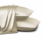 Luxury Satin Pillowcase Pair - Silky Soft Covers for Hair and Skin Protection