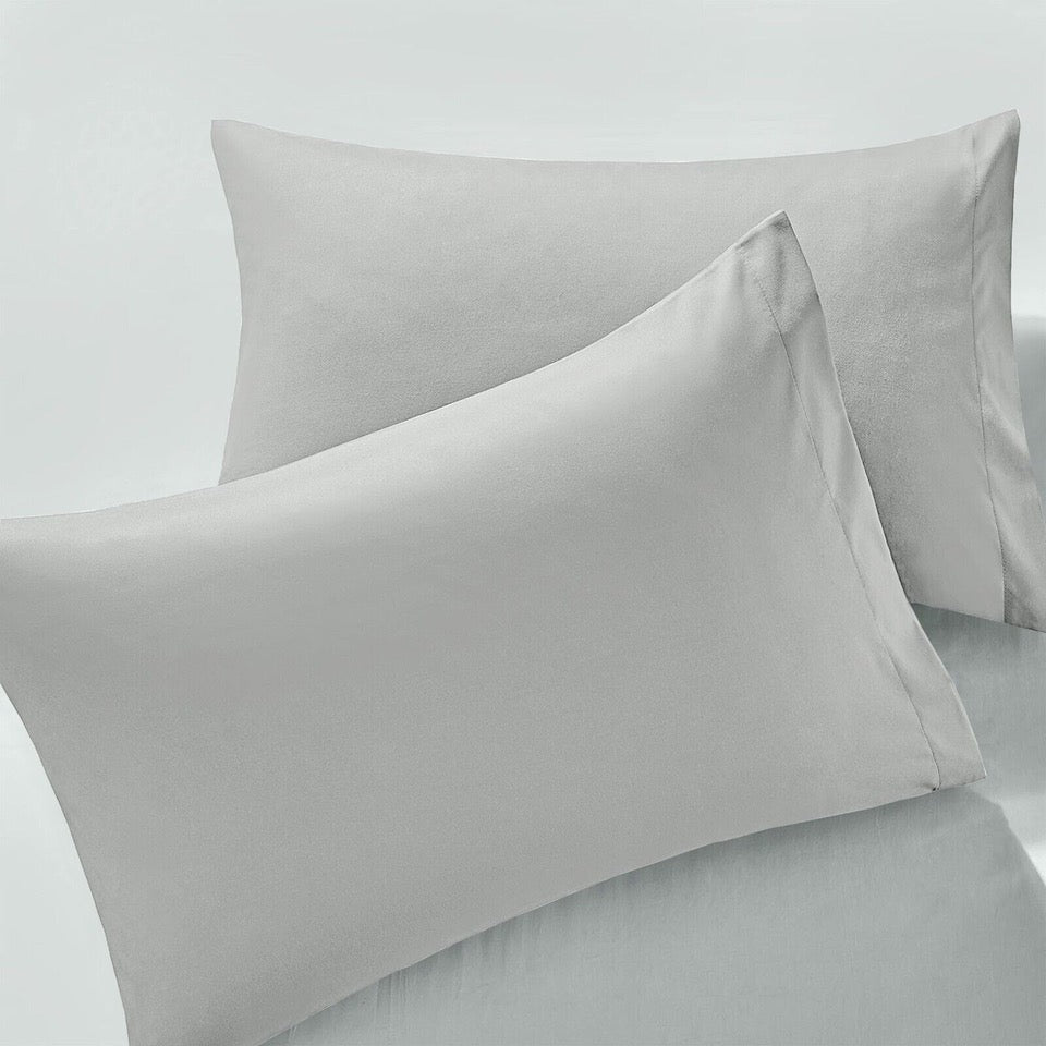 Ultra-Soft Premium Microfibre Pillowcases - Pair of Plain Housewife Pillow Covers