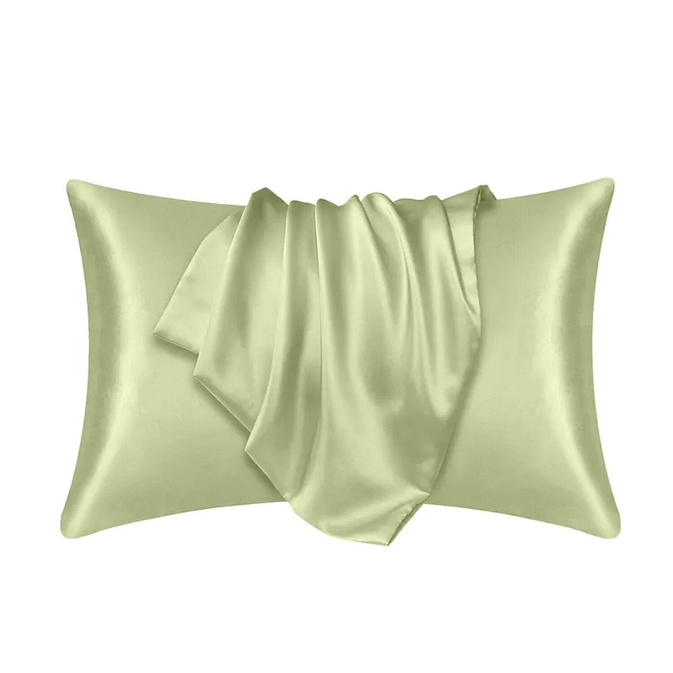 Luxury Satin Pillowcase Pair - Silky Soft Covers for Hair and Skin Protection