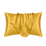 Luxury Satin Pillowcase Pair - Silky Soft Covers for Hair and Skin Protection