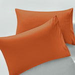 Ultra-Soft Premium Microfibre Pillowcases - Pair of Plain Housewife Pillow Covers