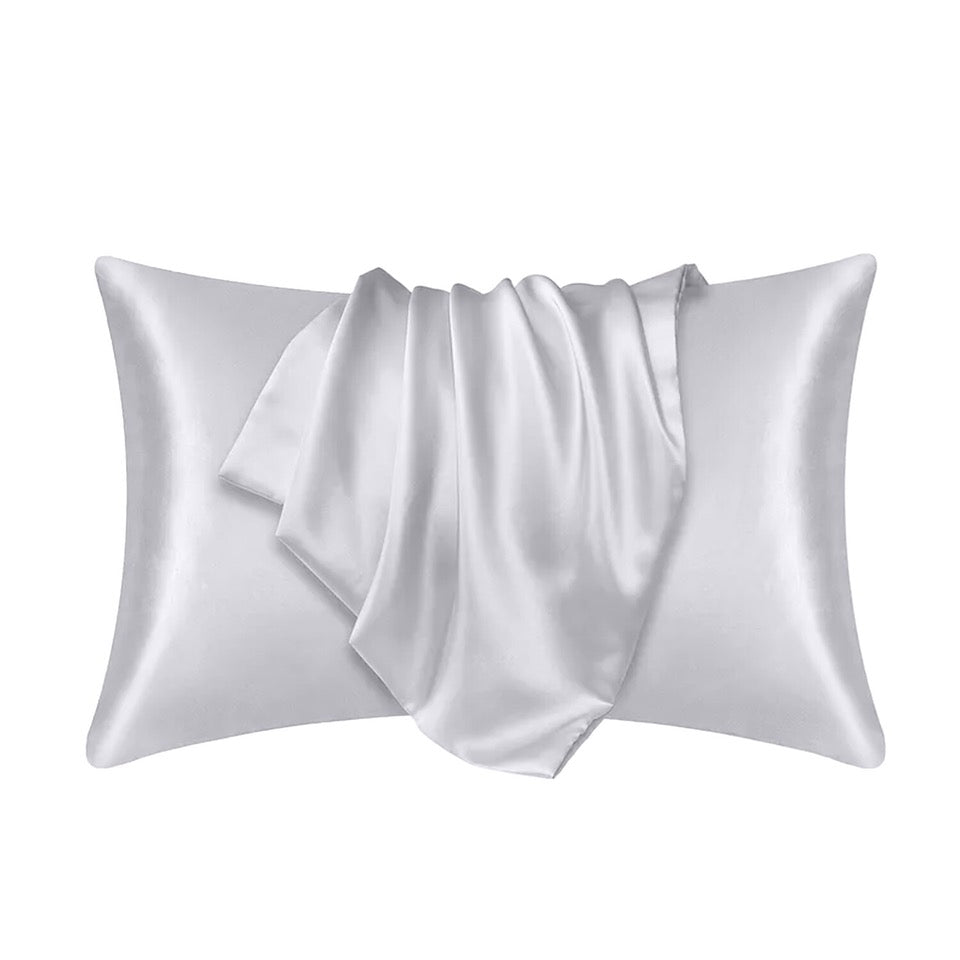 Luxury Satin Pillowcase Pair - Silky Soft Covers for Hair and Skin Protection