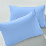 Ultra-Soft Premium Microfibre Pillowcases - Pair of Plain Housewife Pillow Covers