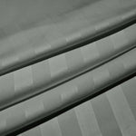 Luxury Satin Stripe Fitted Sheet - Hotel Quality Extra Deep Bed Sheets