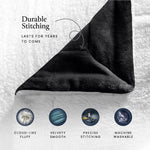 Luxury Fleece Sherpa Throw Blanket - Reversible Ultra Soft Warm Blanket